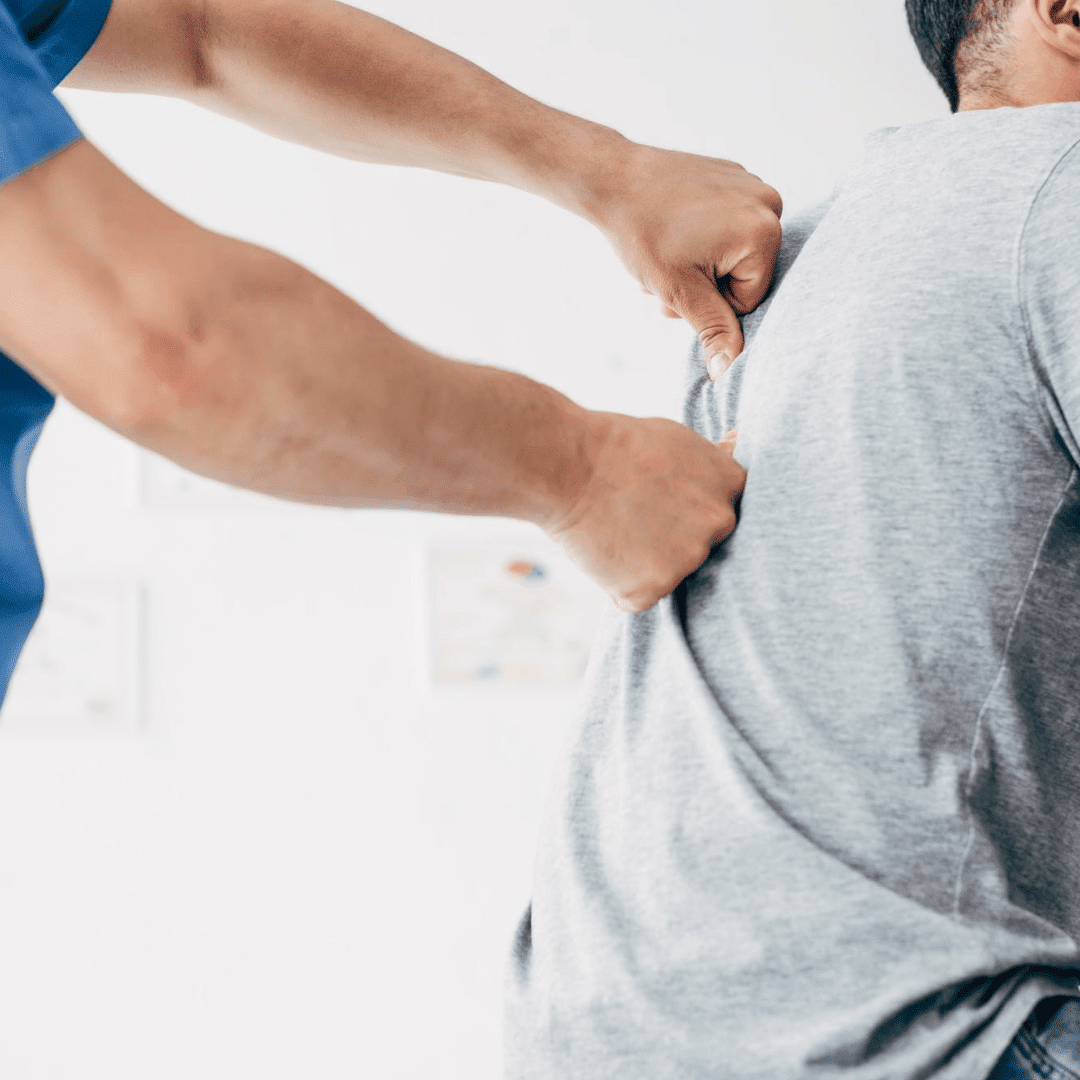 Spinal mobilization exam for chiropractic care